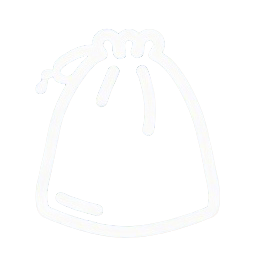 Drawstring bag icon