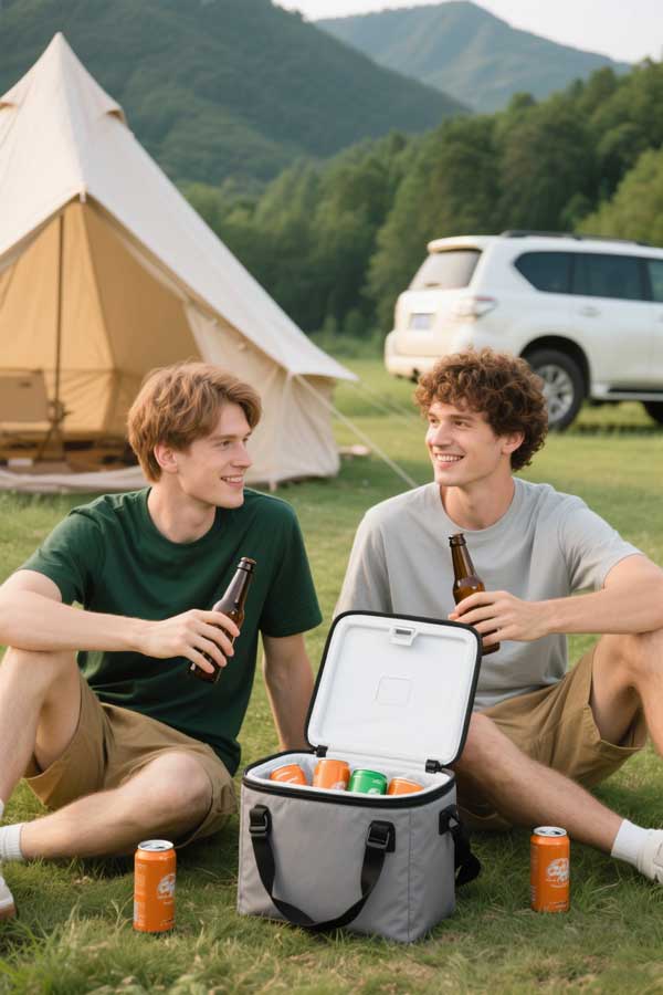 Camping scenery